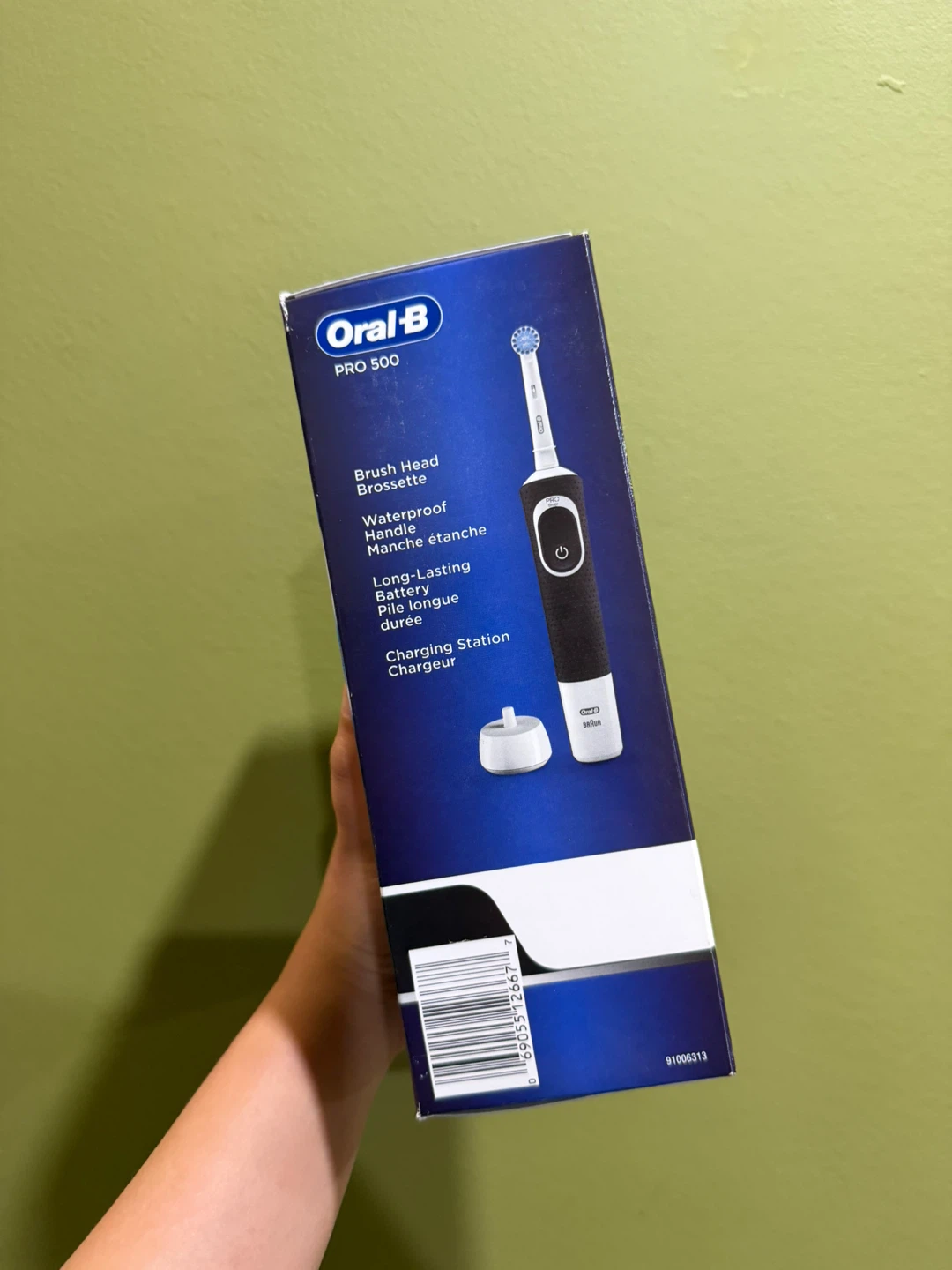 Oral-B Pro 500 Rechargeable Electric Toothbrush - photo 2