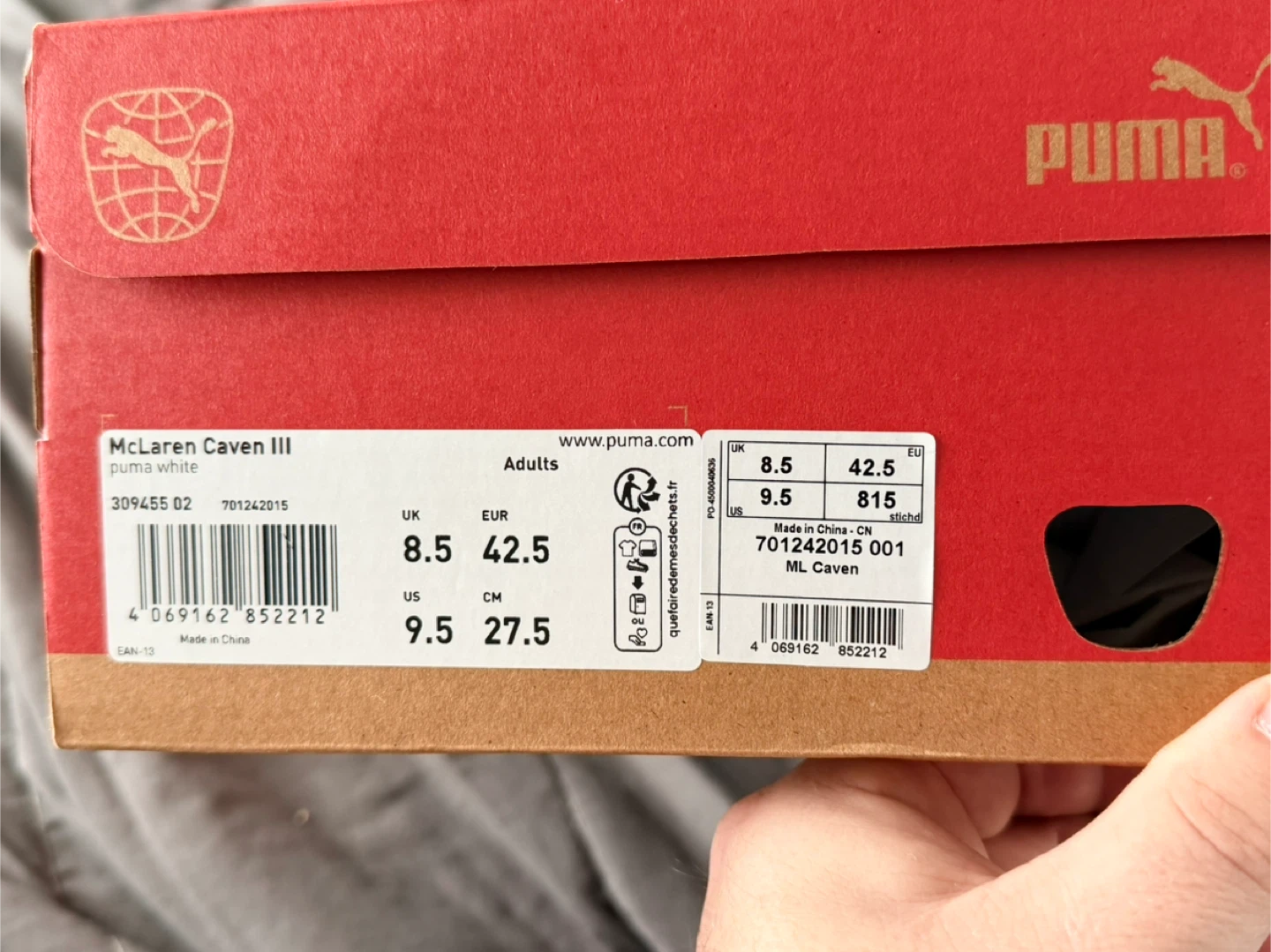 Puma McLaren CavenShoes Size 9.5 - photo 5