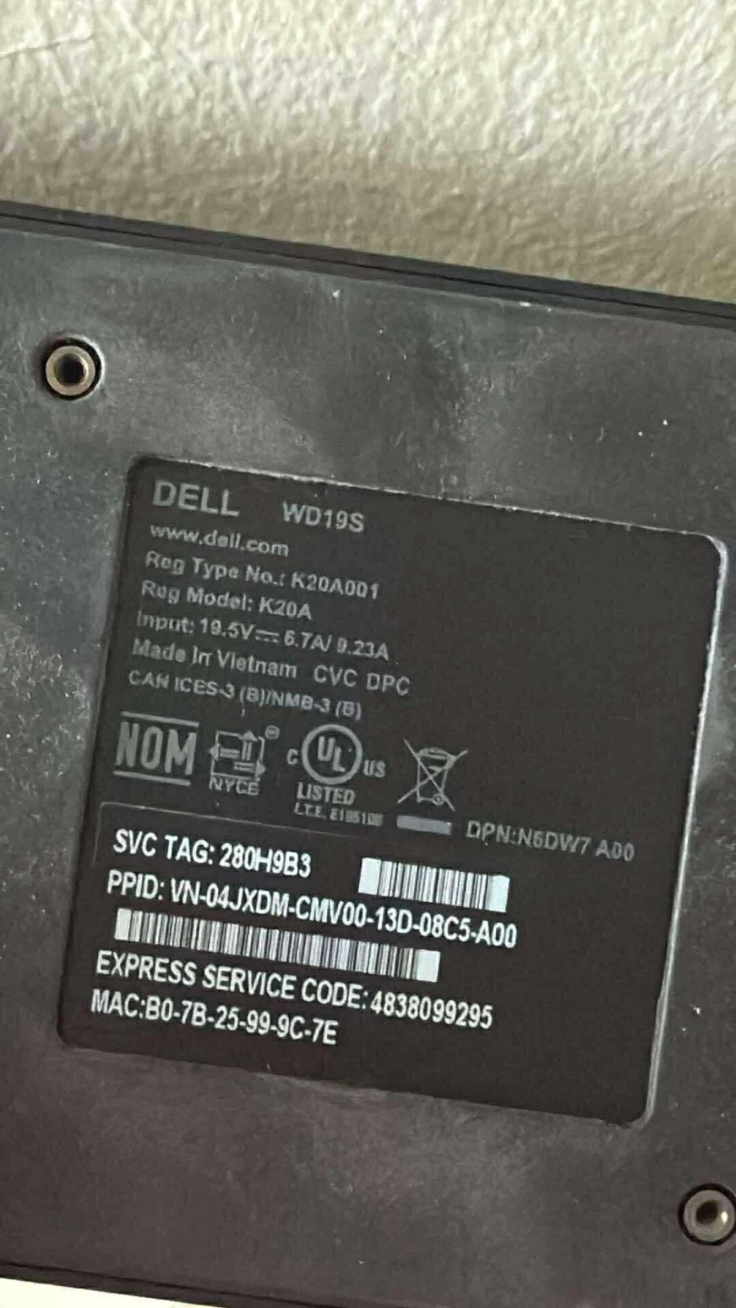 Dell WD19S 130W USB-C Docking Station - photo 4