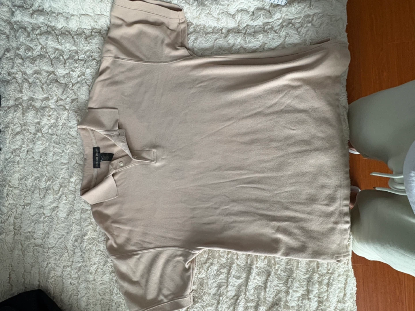 Dress Polo Shirt - L/G - Beige