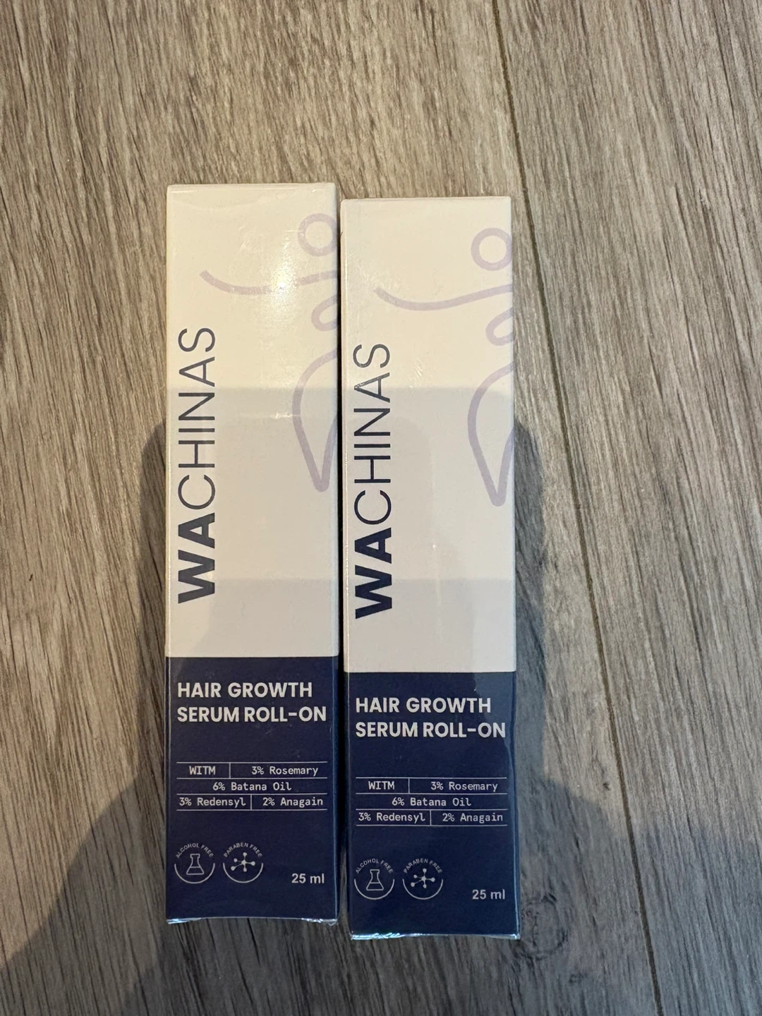 Wachinas Hair Growth Serum Roll-On 25 ml×2