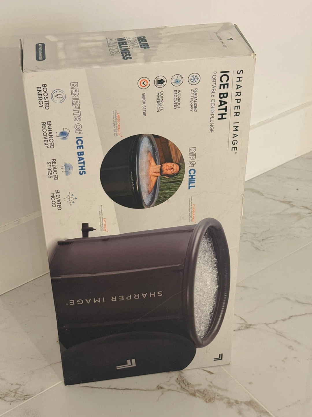 Sharper Image Ice Bath Portable Cold Plunge - photo 3