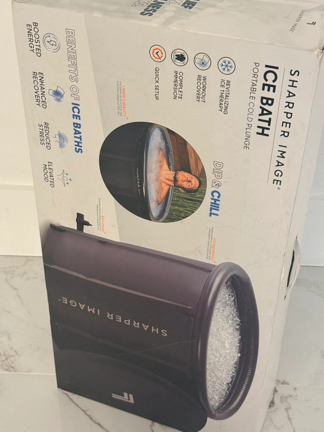 Sharper Image Ice Bath Portable Cold Plunge - photo 2