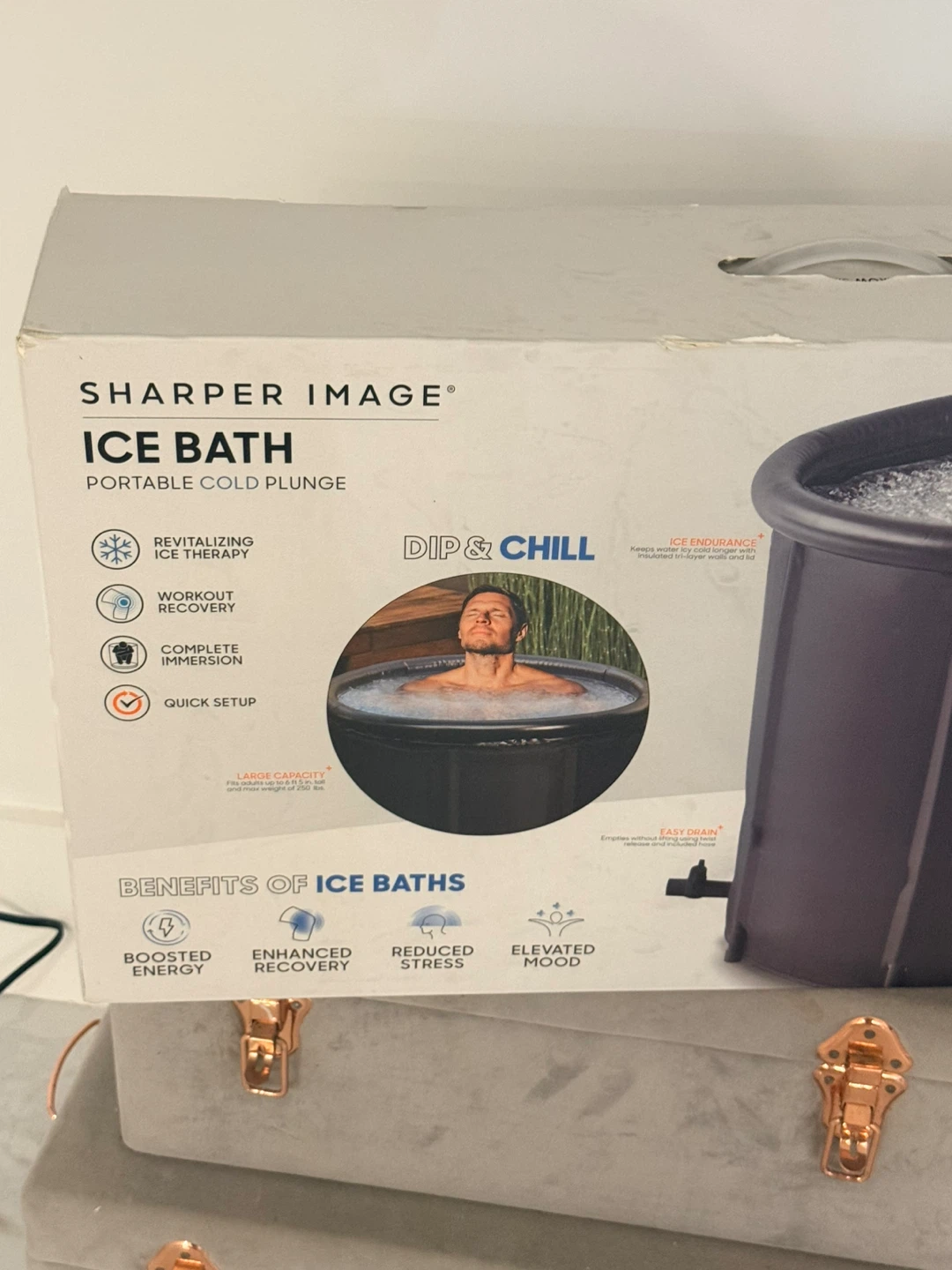 Sharper Image Ice Bath Portable Cold Plunge