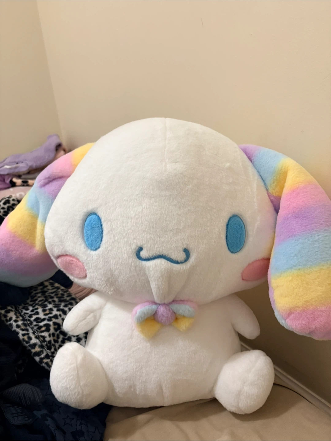 Cinnamoroll Plush Toy with Rainbow Ears
