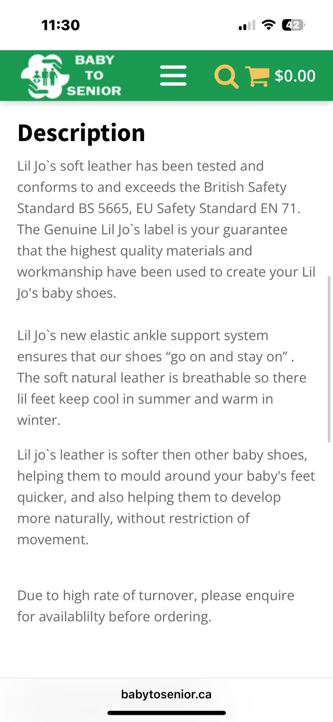 Lil Jo's Calgary Flames Baby Shoes 12-18m - photo 4