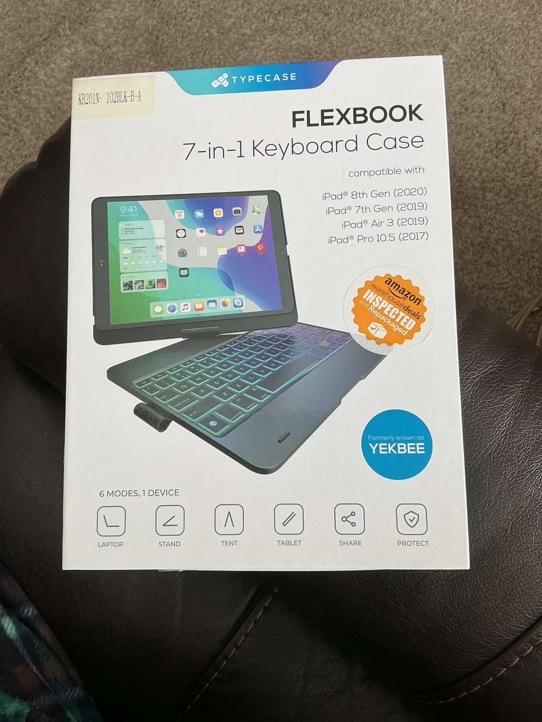 TYPECASE FLEXBOOK 7-in-1 Keyboard Case for iPad