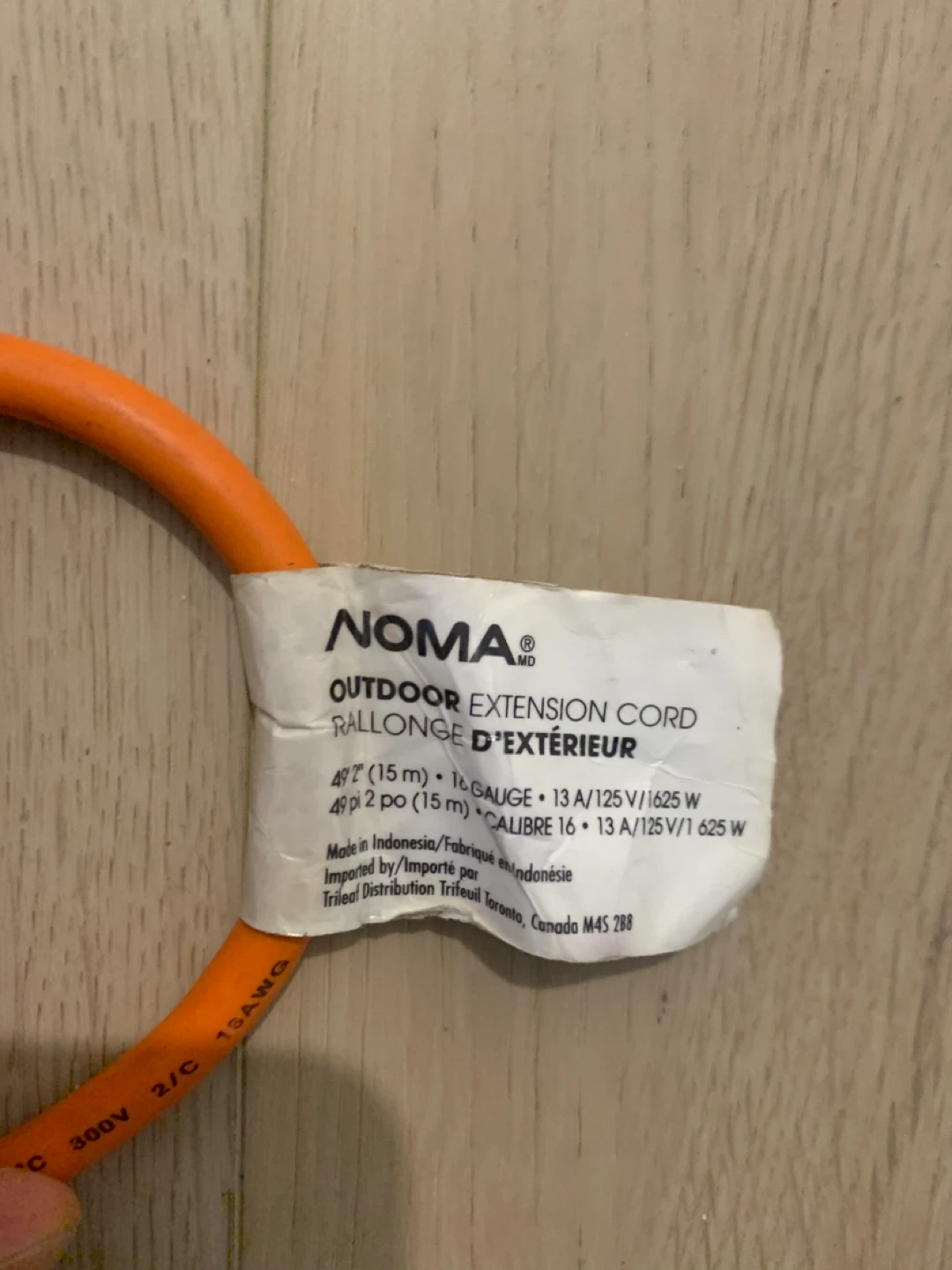 NOMA Outdoor Extension Cord 49.2 ft - photo 5