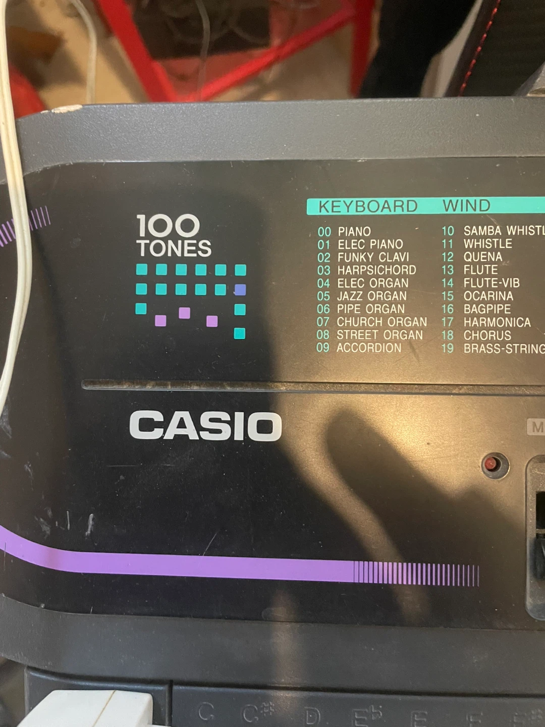 Casio CTK-80 Keyboard with 100 Tones and Rhythms - photo 3