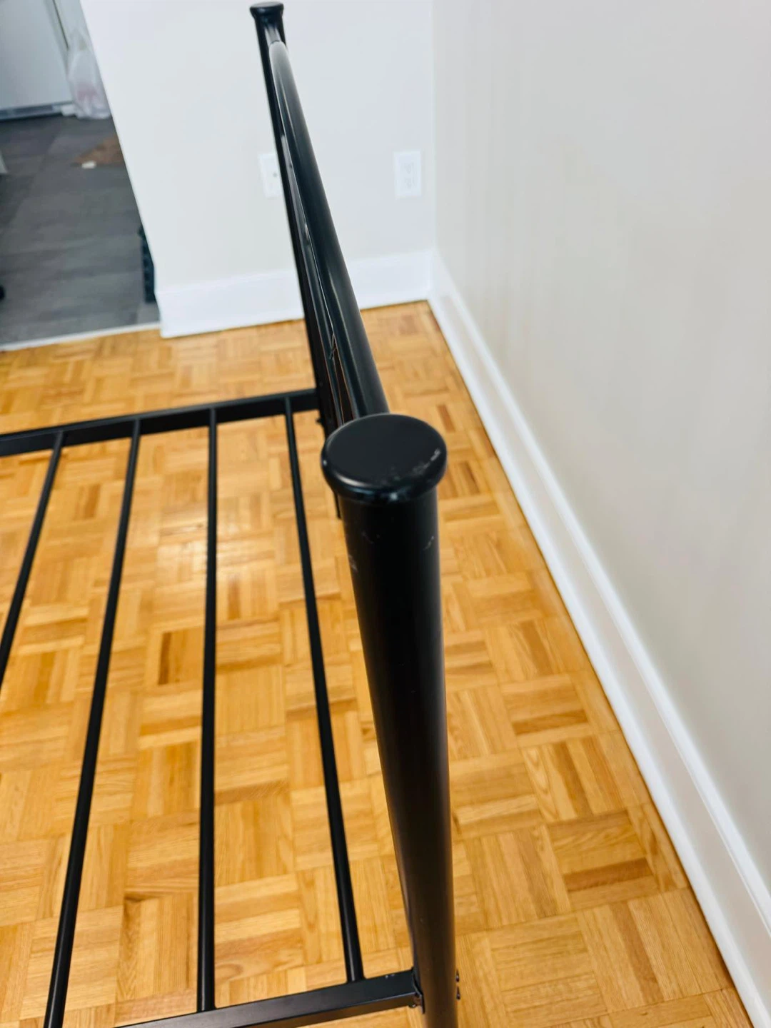 Black Metal Bed Frame - photo 5