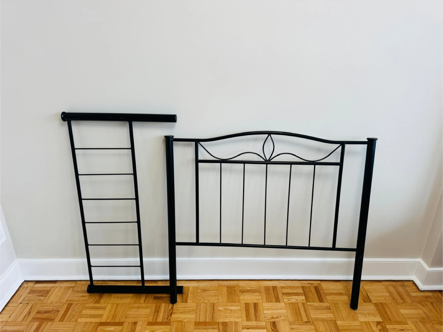 Black Metal Bed Frame - photo 2