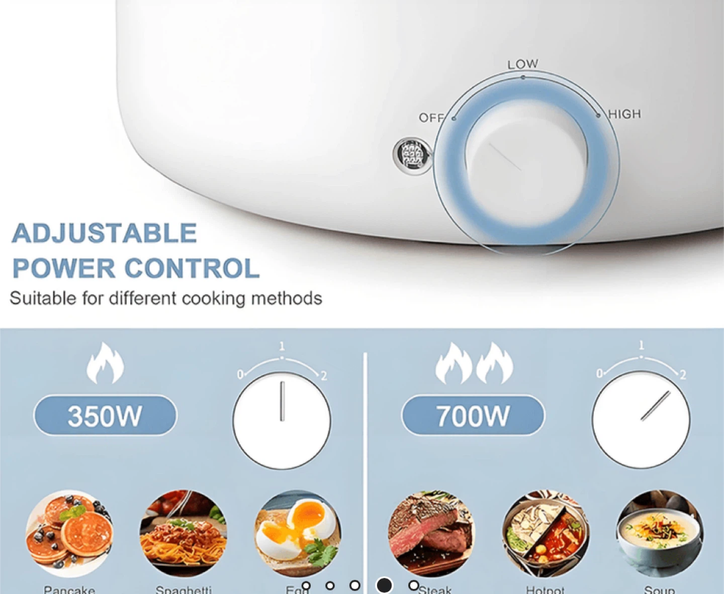 2L Multi-functional Electric Cooker Steamer - photo 2