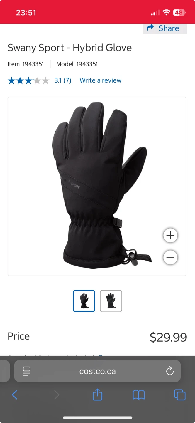 Swany Sport Hybrid Gloves - photo 3