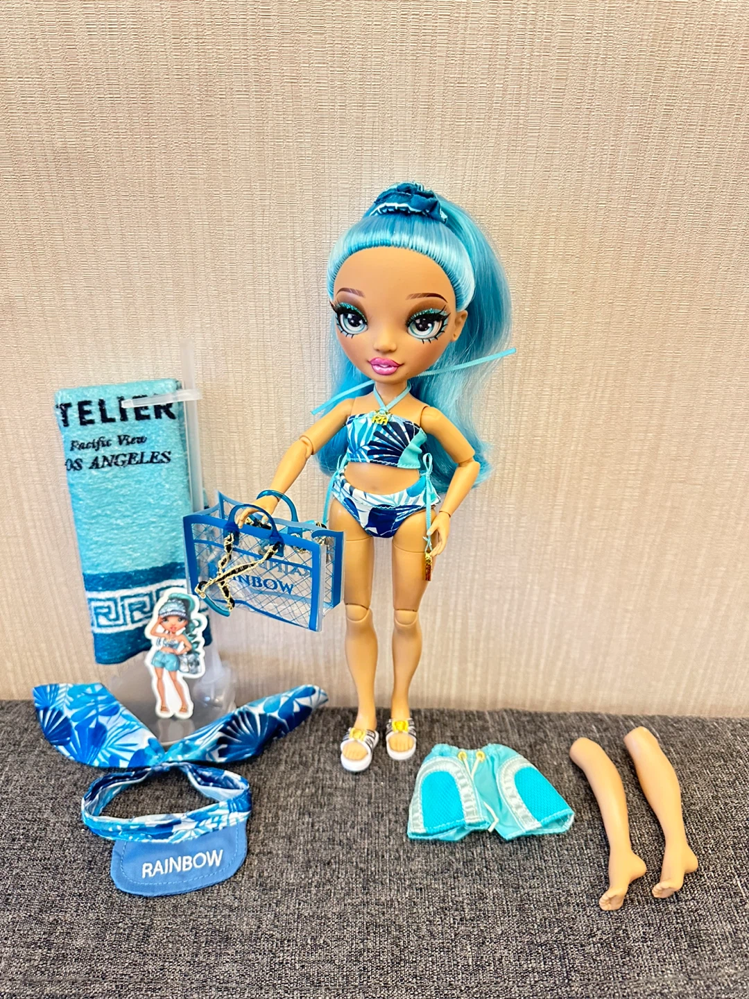Collectible Rainbow High Pacific Coast Hali Harper Beach Doll