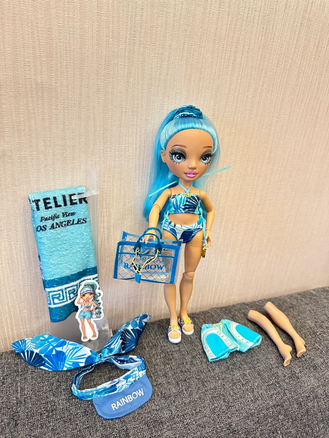 Collectible Rainbow High Pacific Coast Hali Harper Beach Doll - photo 5