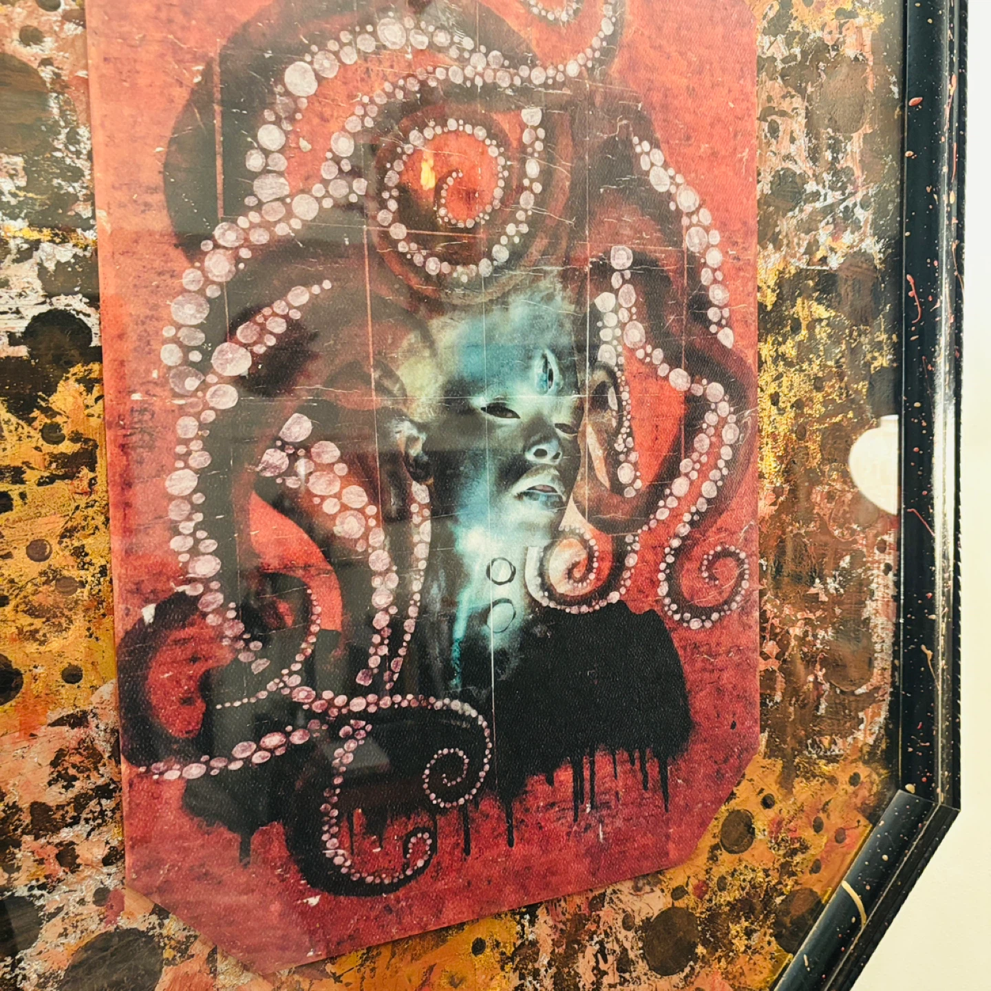 Original Art Print in Artist Made Custom Frame - photo 3