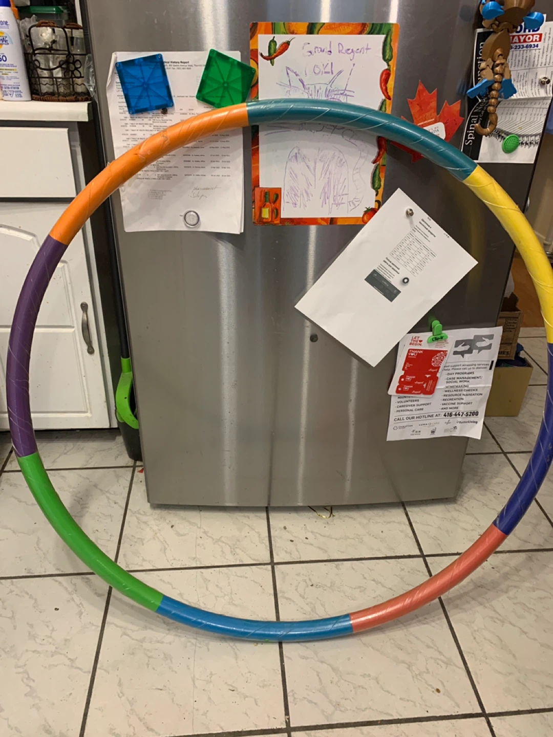Multi-colored Hula Hoop🥕