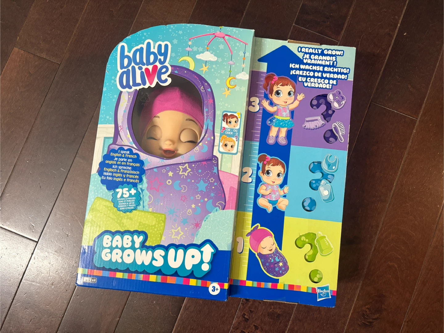 New in box Baby Alive "Baby Grows Up" Doll