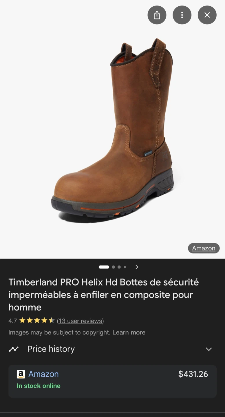 Timberland PRO Composite Toe Waterproof Work Boots - photo 2