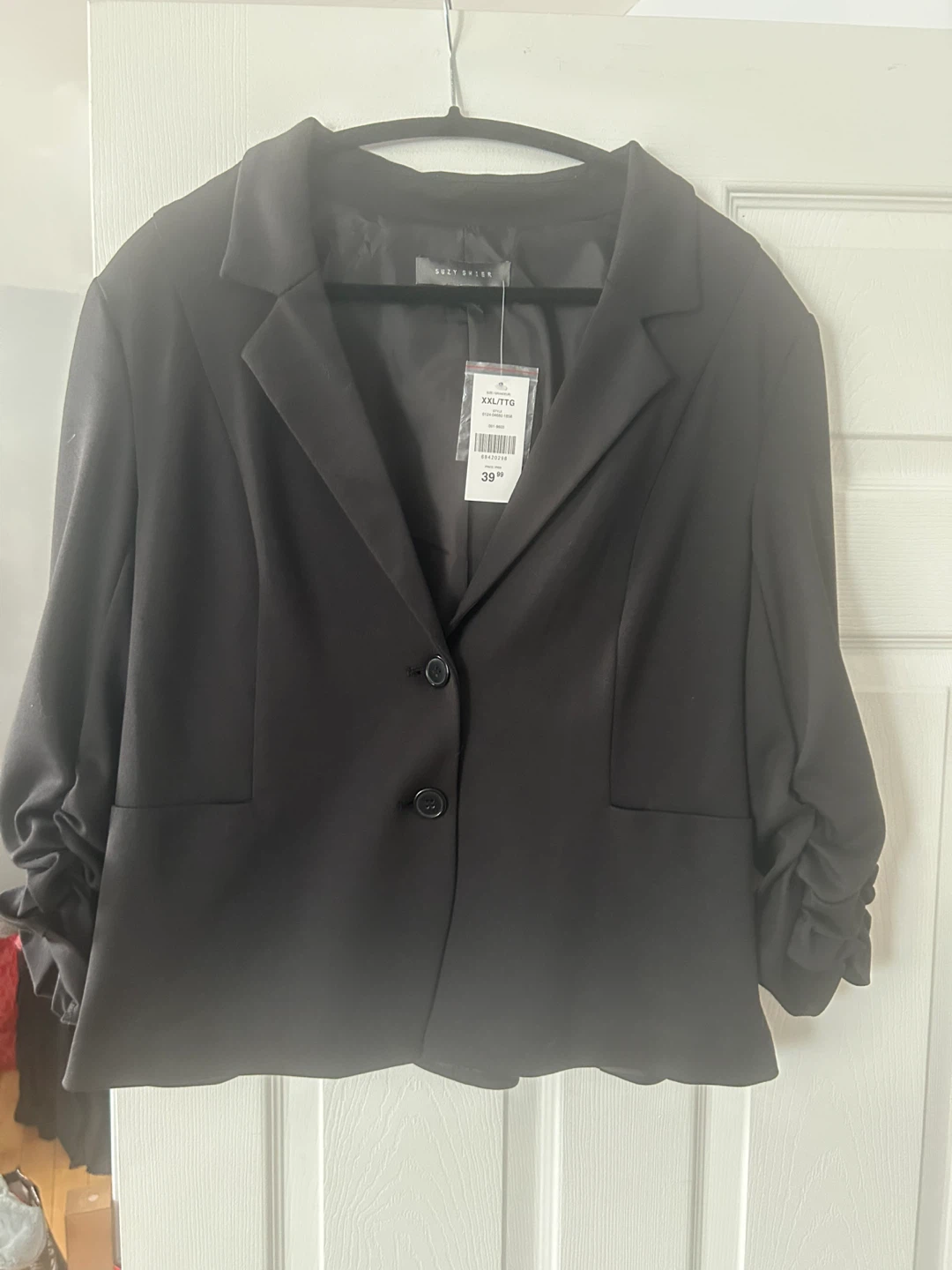 New Black half sleeve  Black Blazer XXL/TTG from Suzy Shier - photo 4