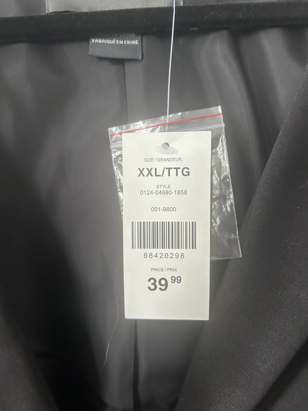 New Black half sleeve  Black Blazer XXL/TTG from Suzy Shier - photo 3