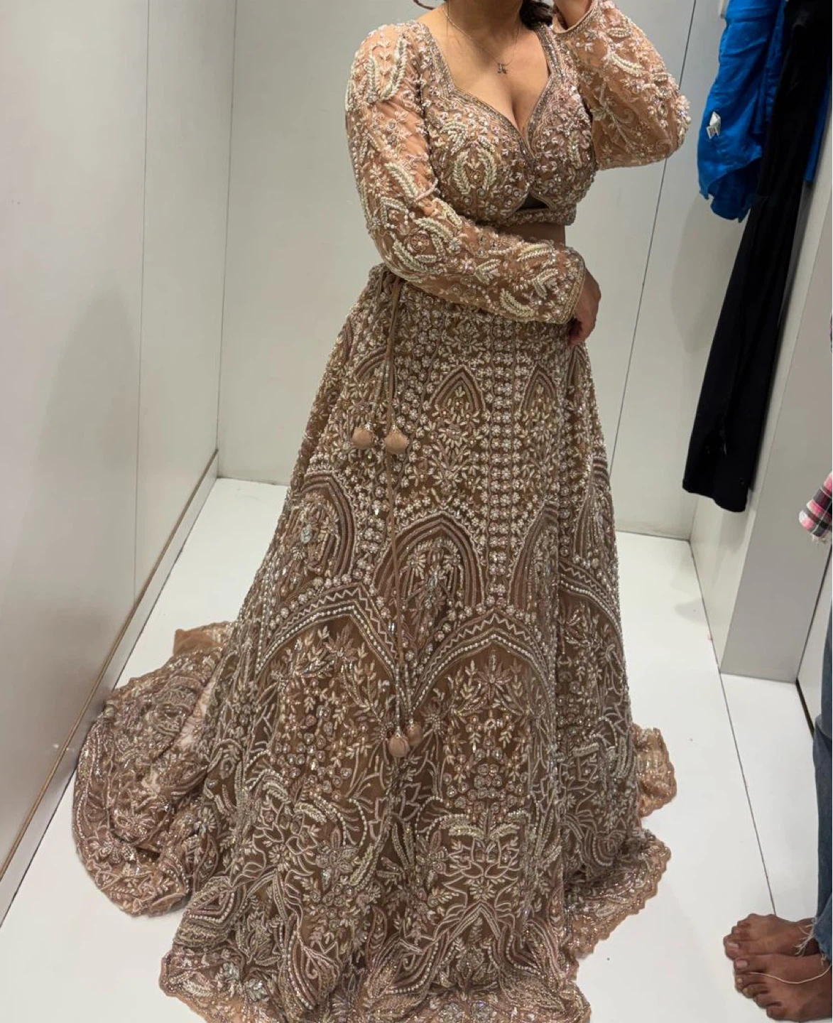 Ornate Embroidered Black Bandhgala Jacket