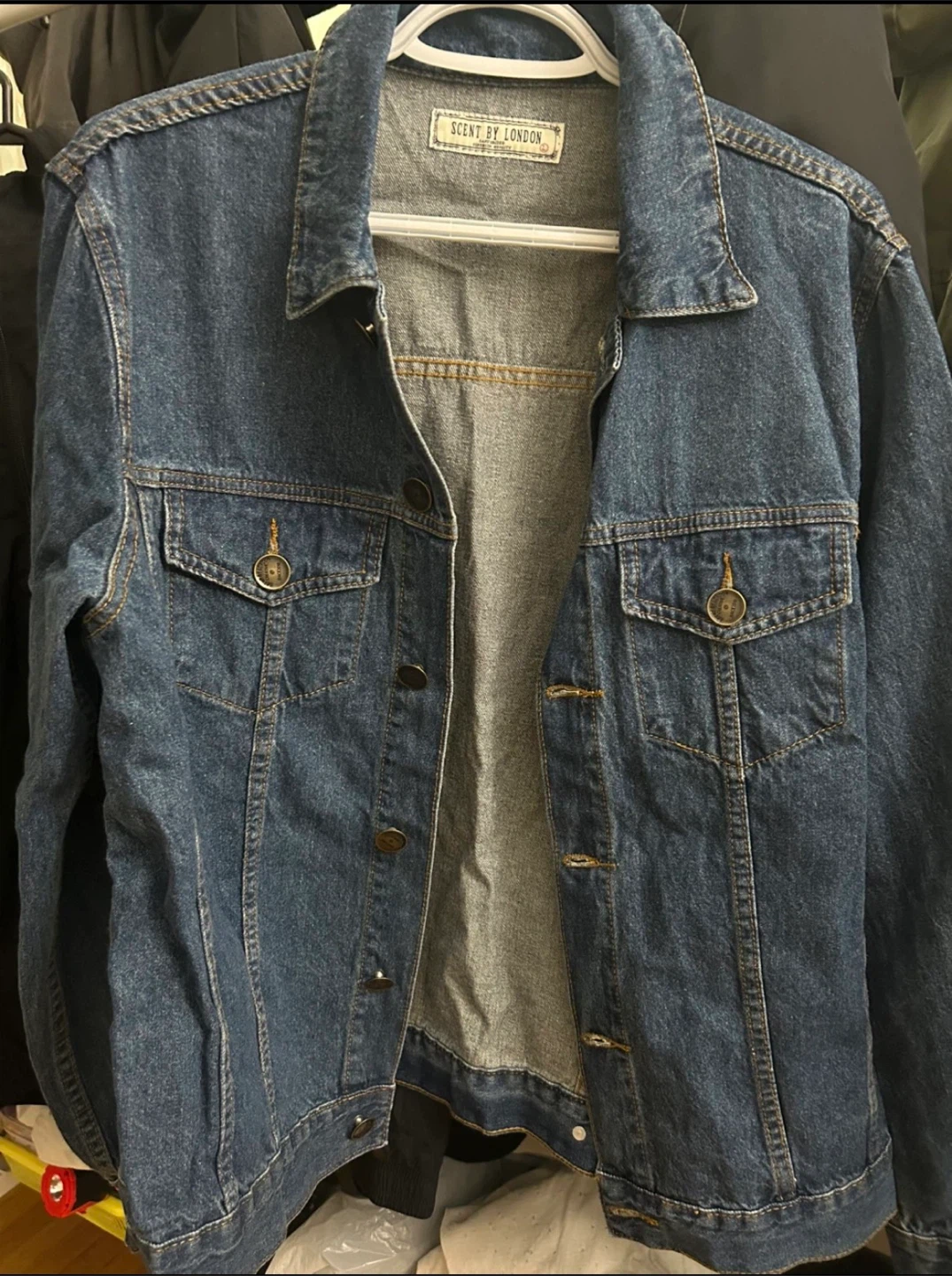 SCENT BY LONDON Denim Jacket - Blue