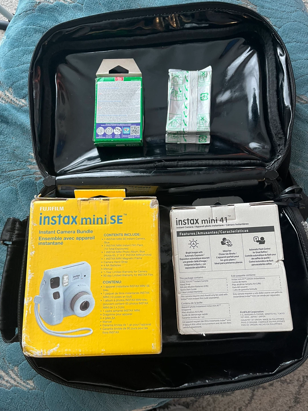 Fujifilm Instax Mini SE and Mini 41 Instant Camera Bundle - photo 2