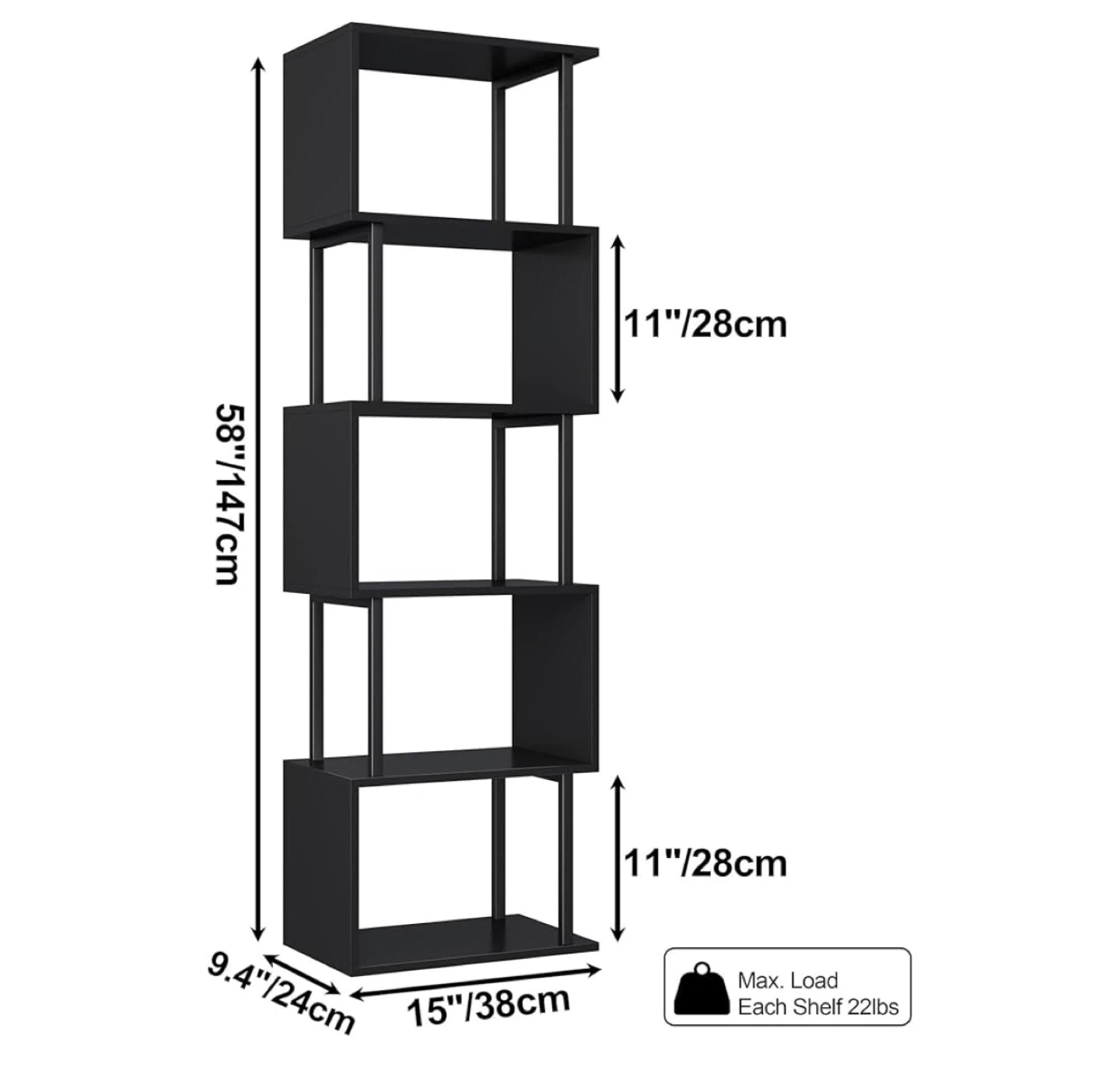 5-Tier Book Shelves - photo 2