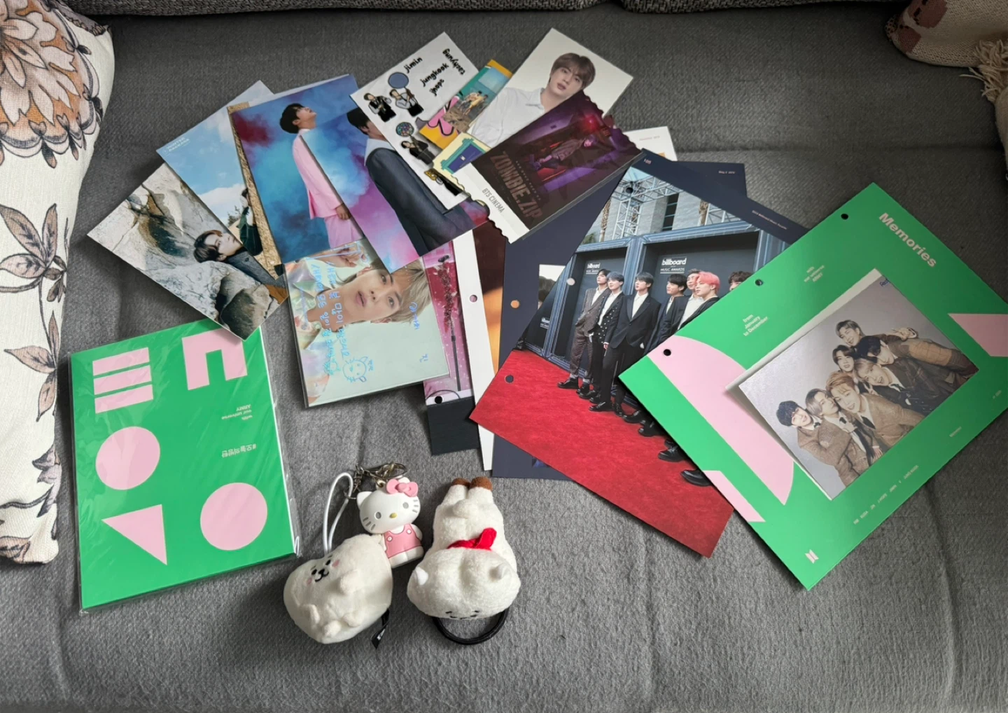 BTS Photocards and Merchandise Bundle
