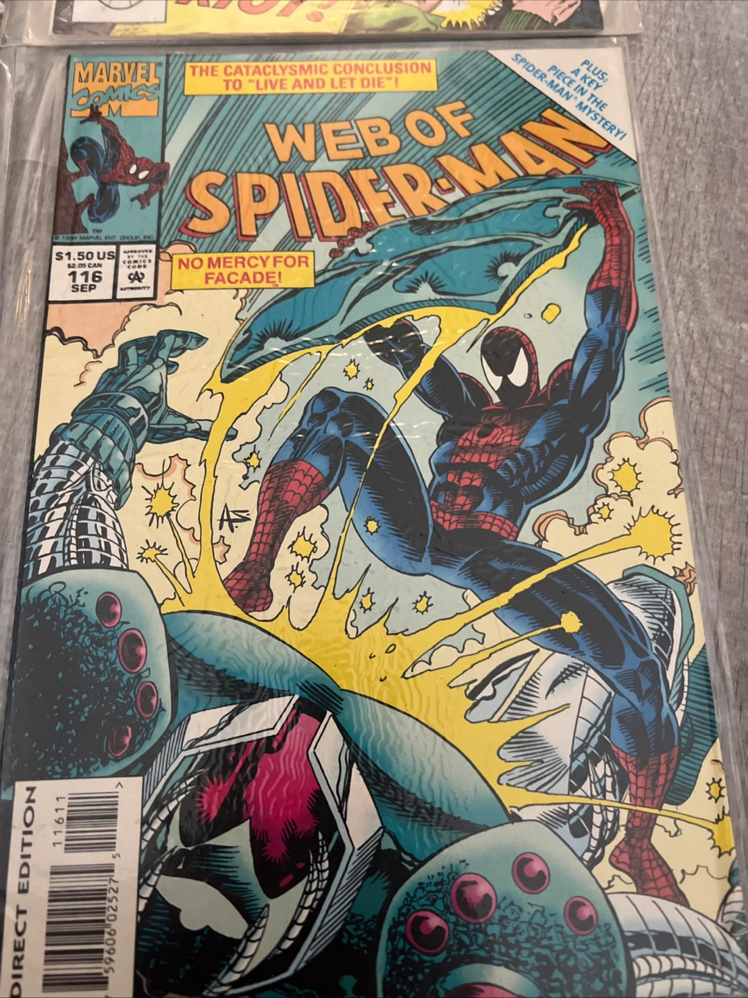 Web of Spider-Man Comic Book Lot - photo 2