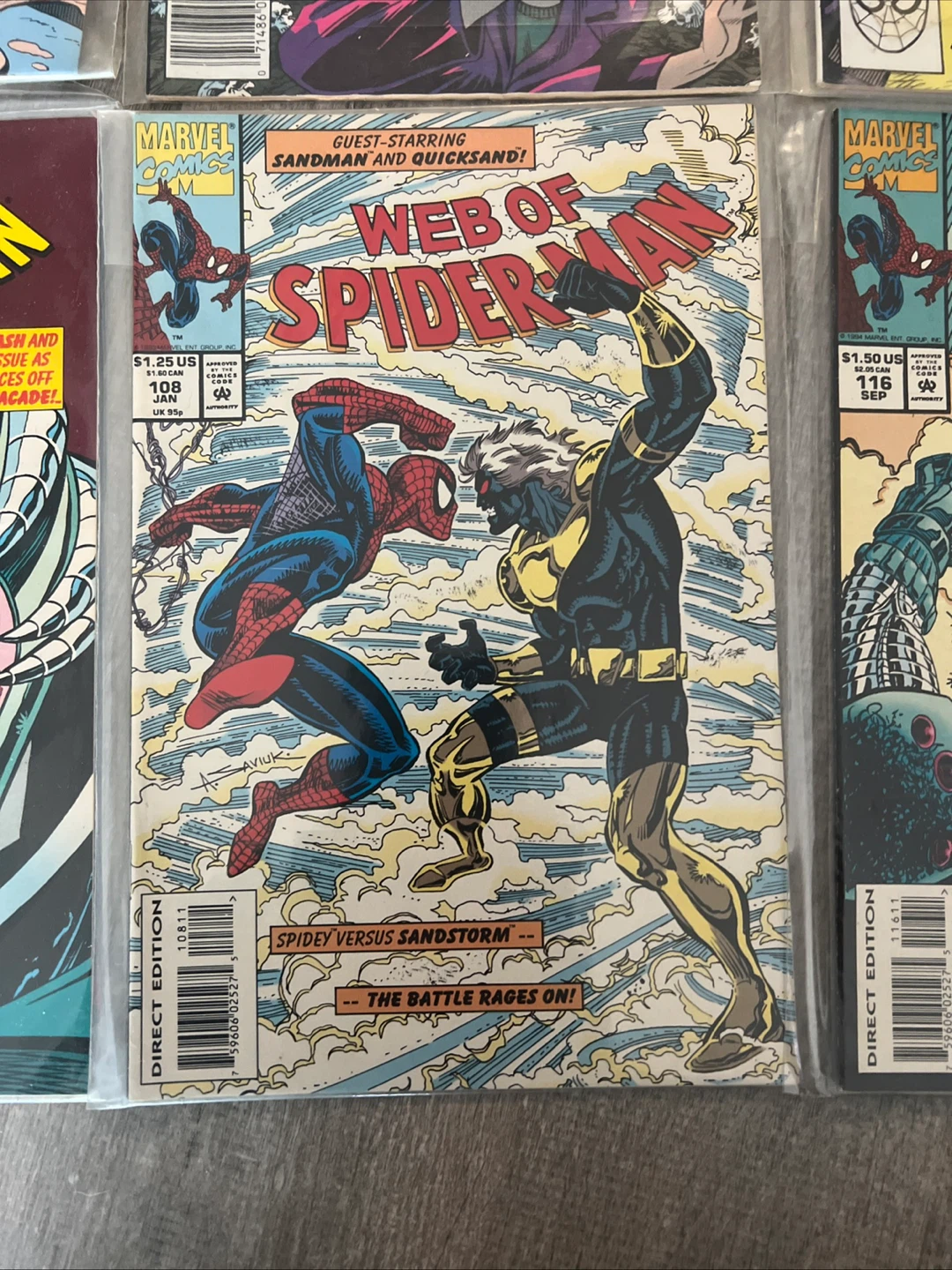 Web of Spider-Man Comic Book Lot - photo 3