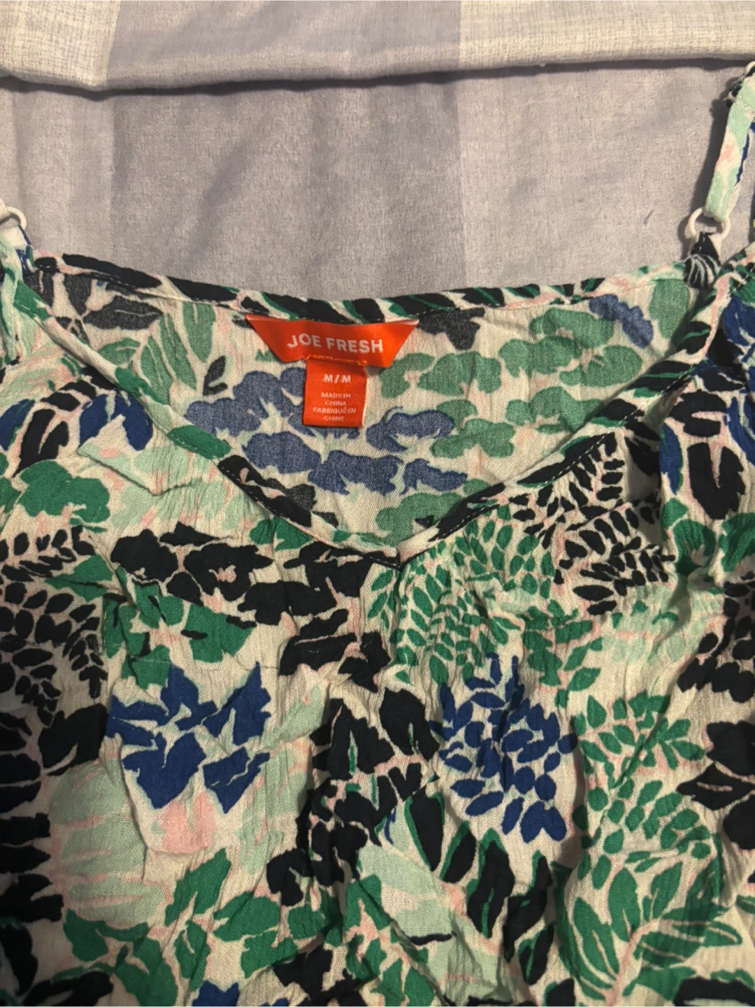Joe Fresh Floral Tank Top M/M - photo 2