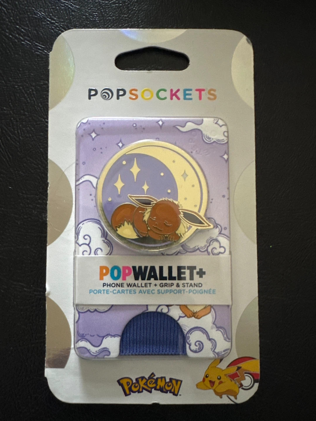 PopSockets PopWallet+ Phone Wallet Grip & Stand - Eevee Pokemon