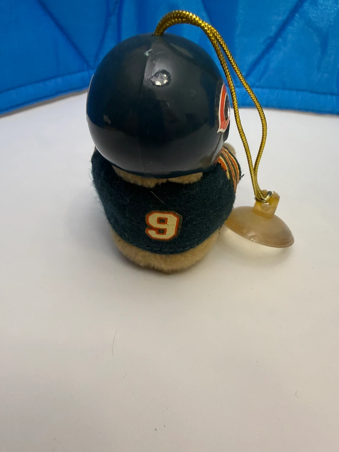 Chicago Bears Football Teddy Bear Ornament - photo 4