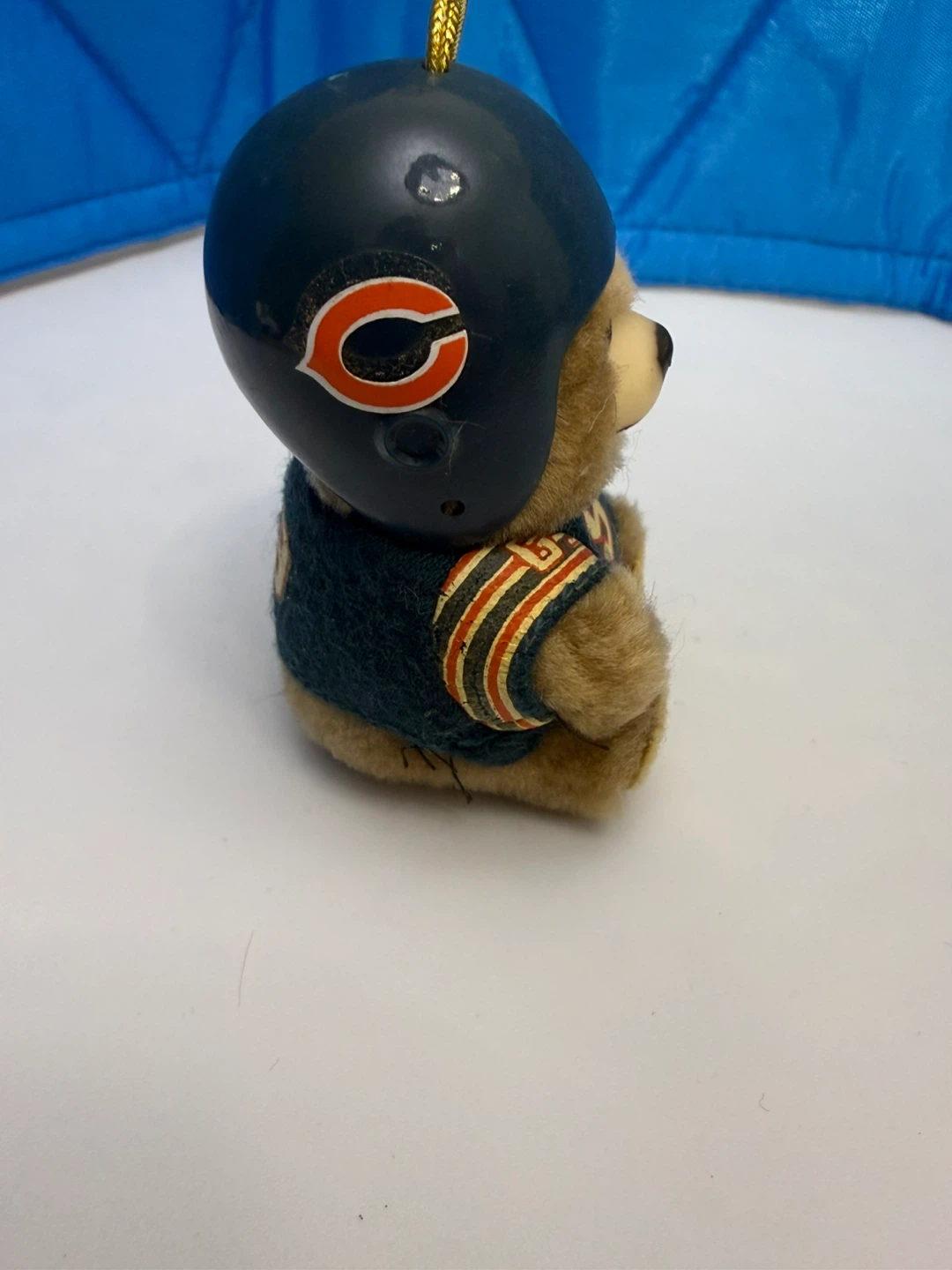 Chicago Bears Football Teddy Bear Ornament - photo 5