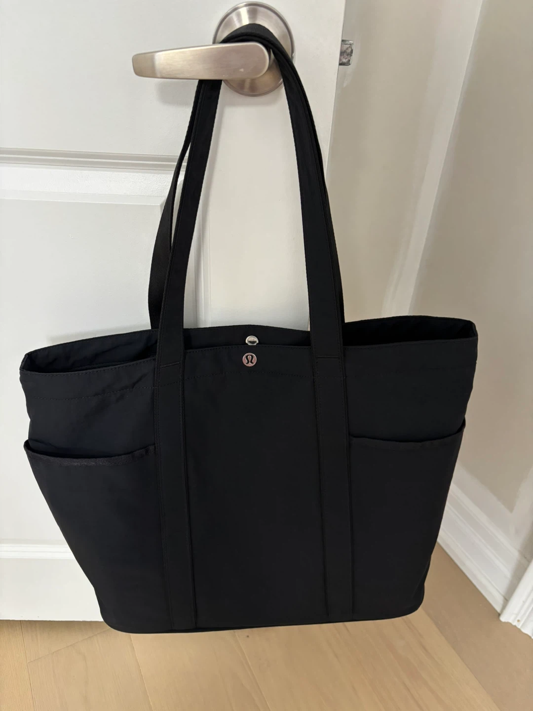 Lululemon Black Tote Bag