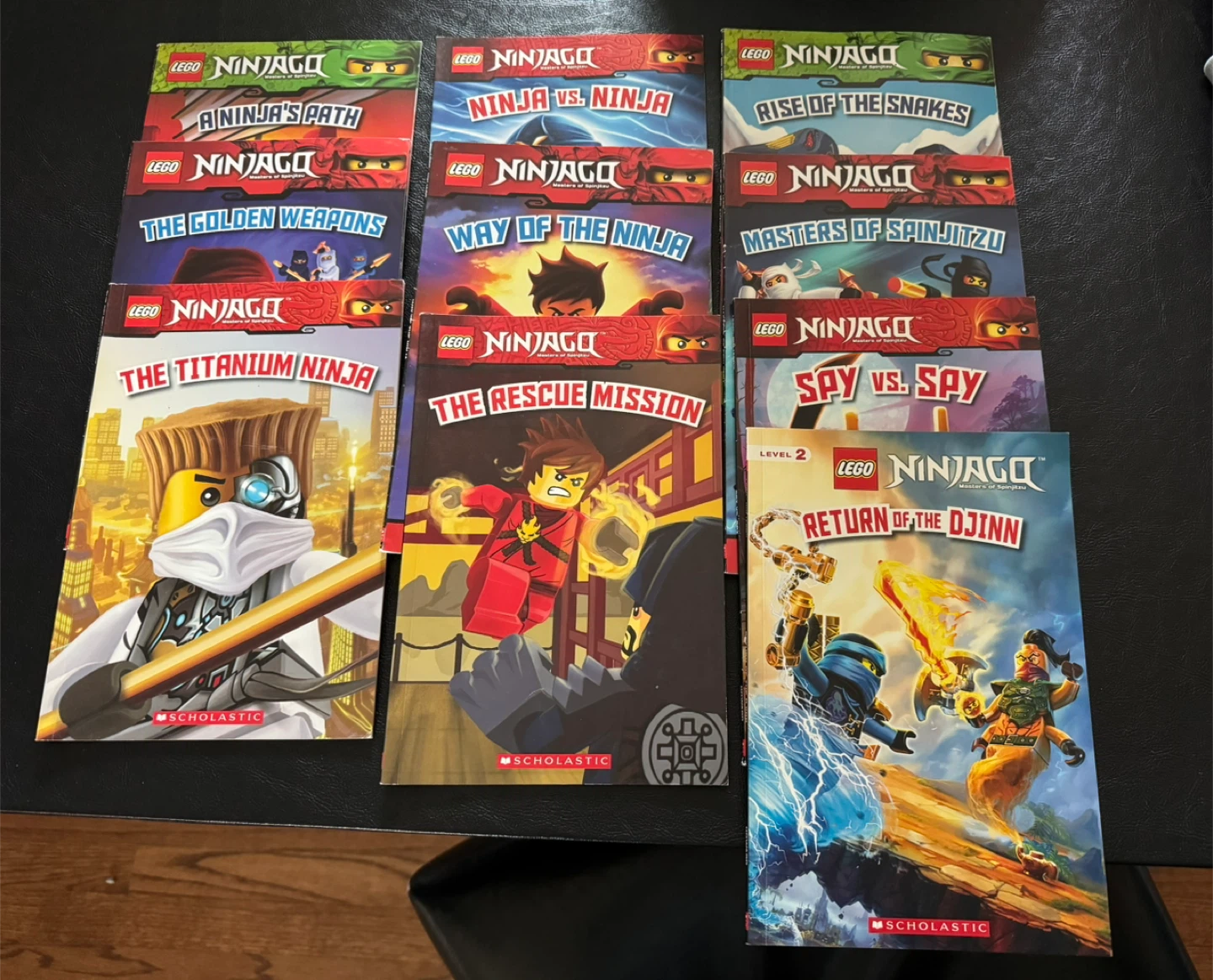 LEGO Ninjago Books Collection (Lot of 9)