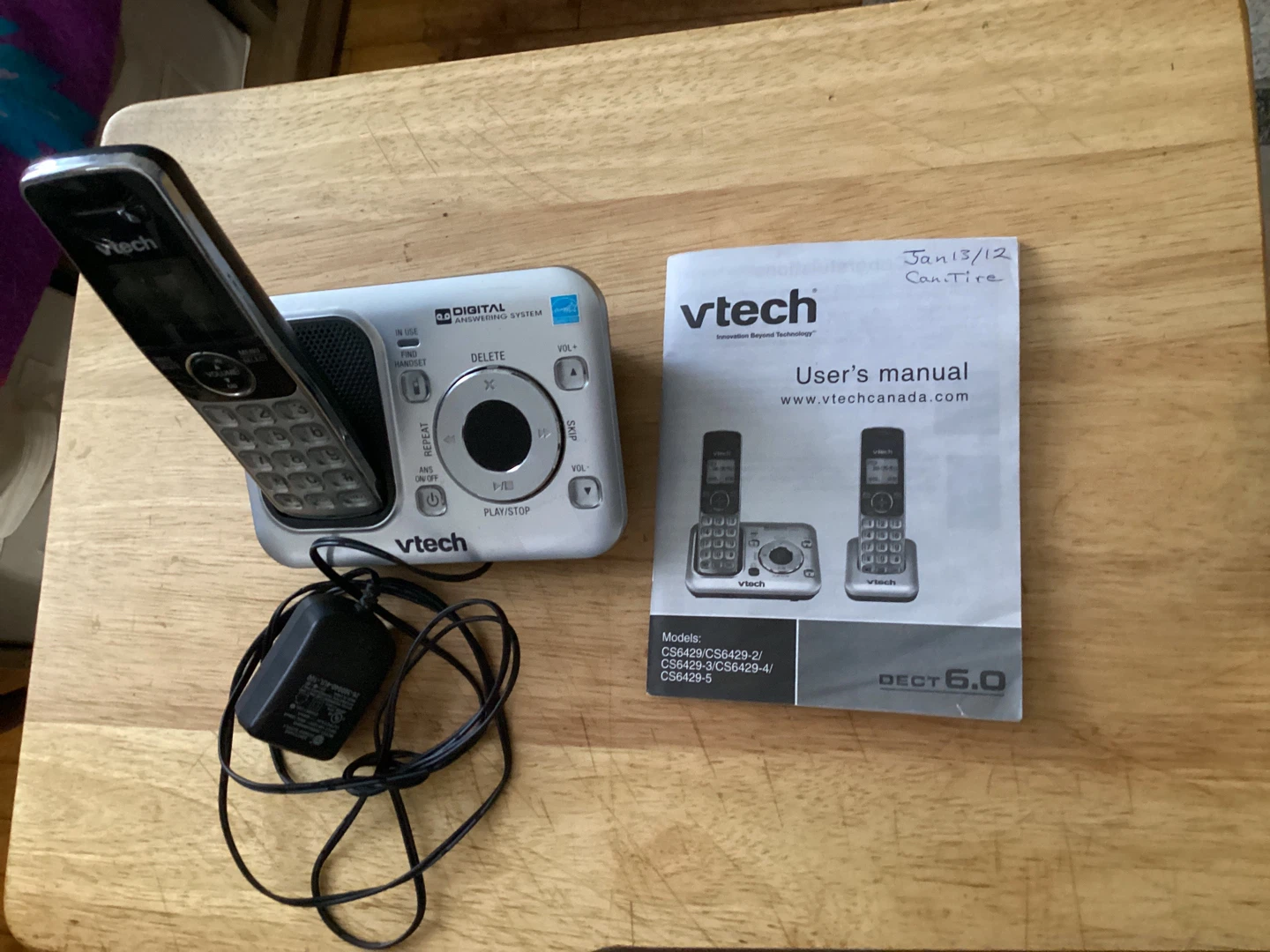VTech DECT 6.0 Cordless Answering System