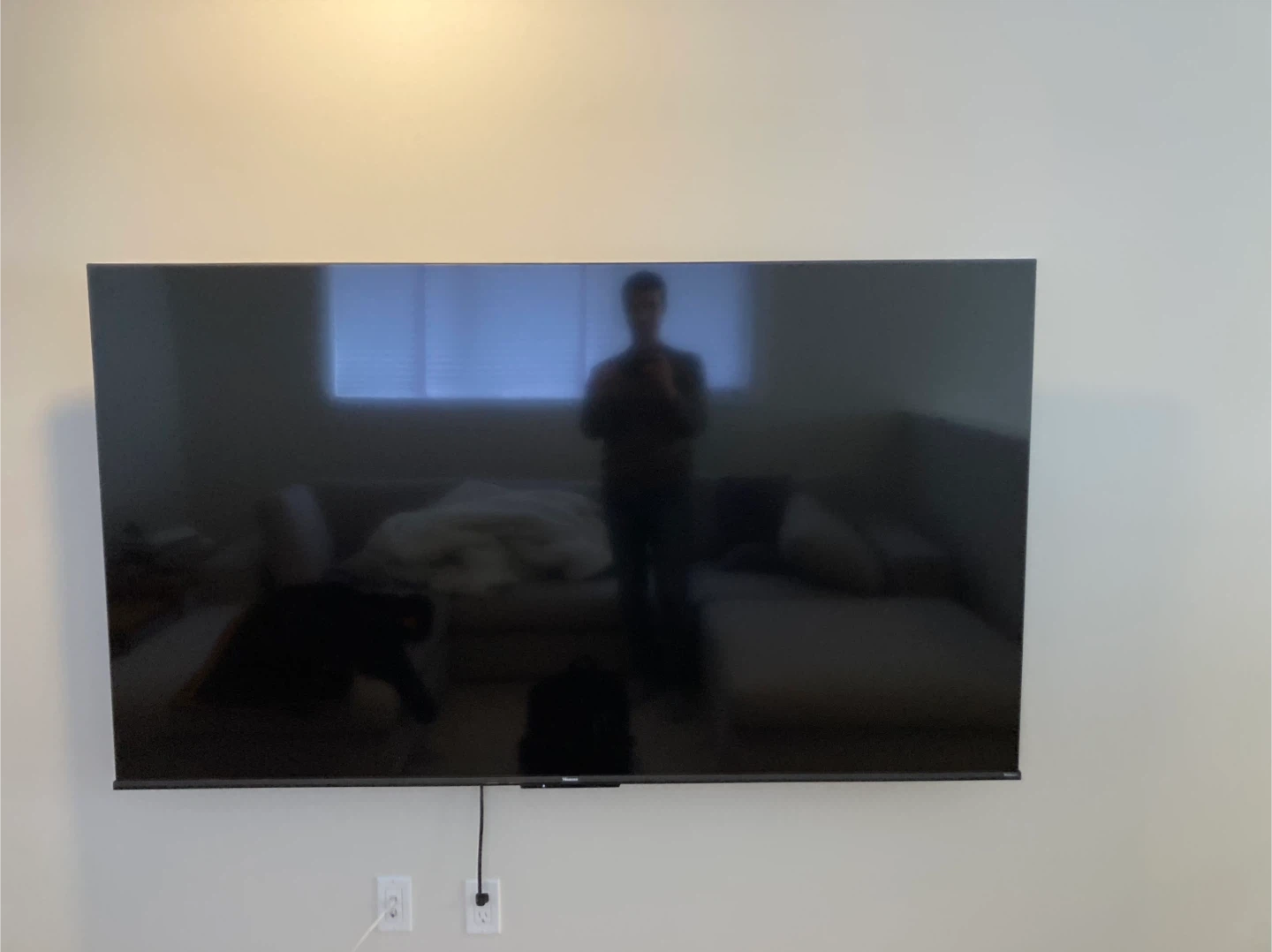 Black Heavy Duty TV Wall Mount with Built-in Level - photo 5