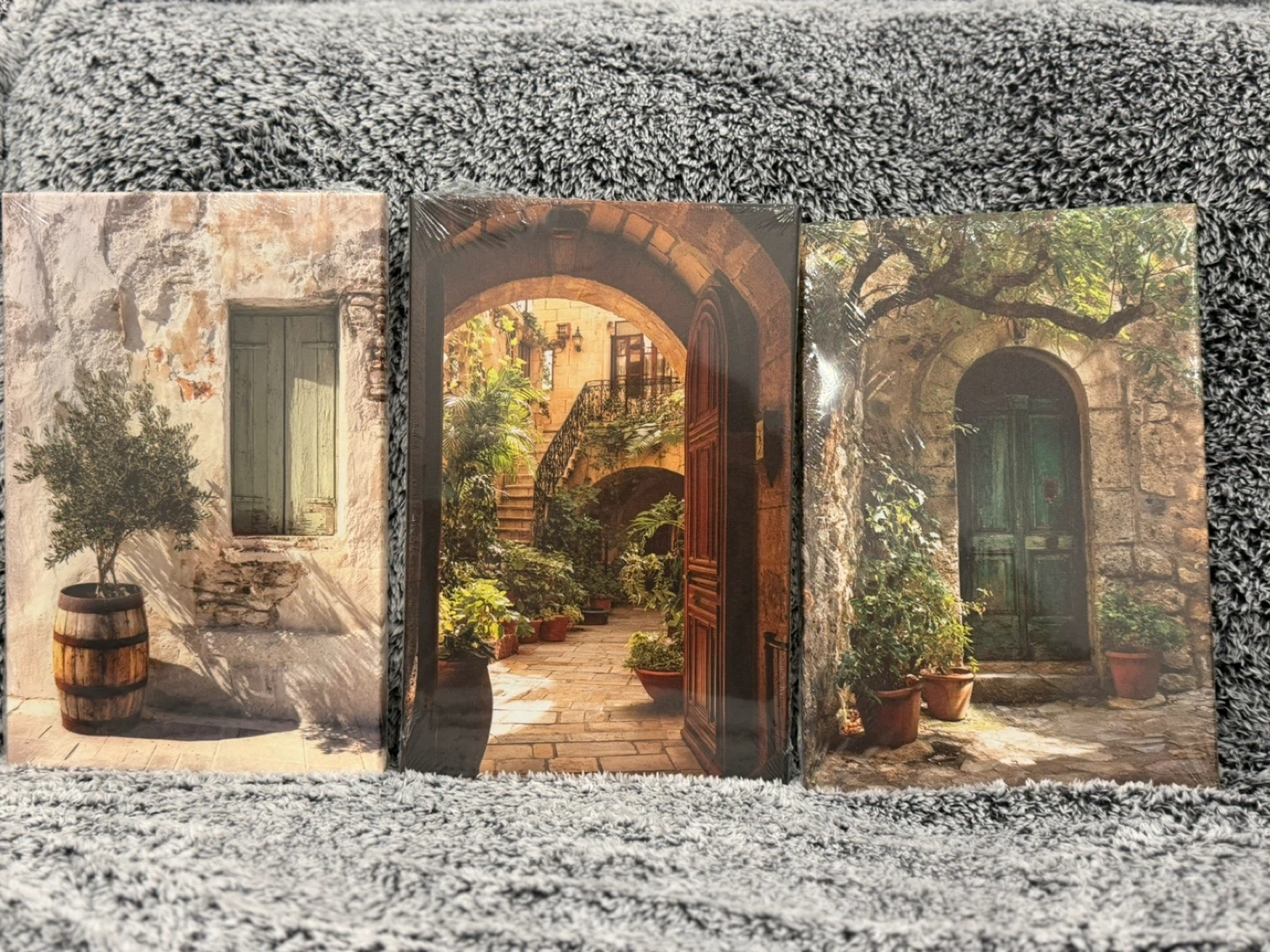 Set of 3 Canvas Wall Art Prints