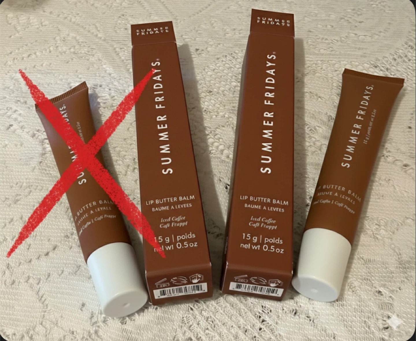 1 Summer Fridays Lip Butter Balm- $15.00 🆕 Iced Coffee ☕️