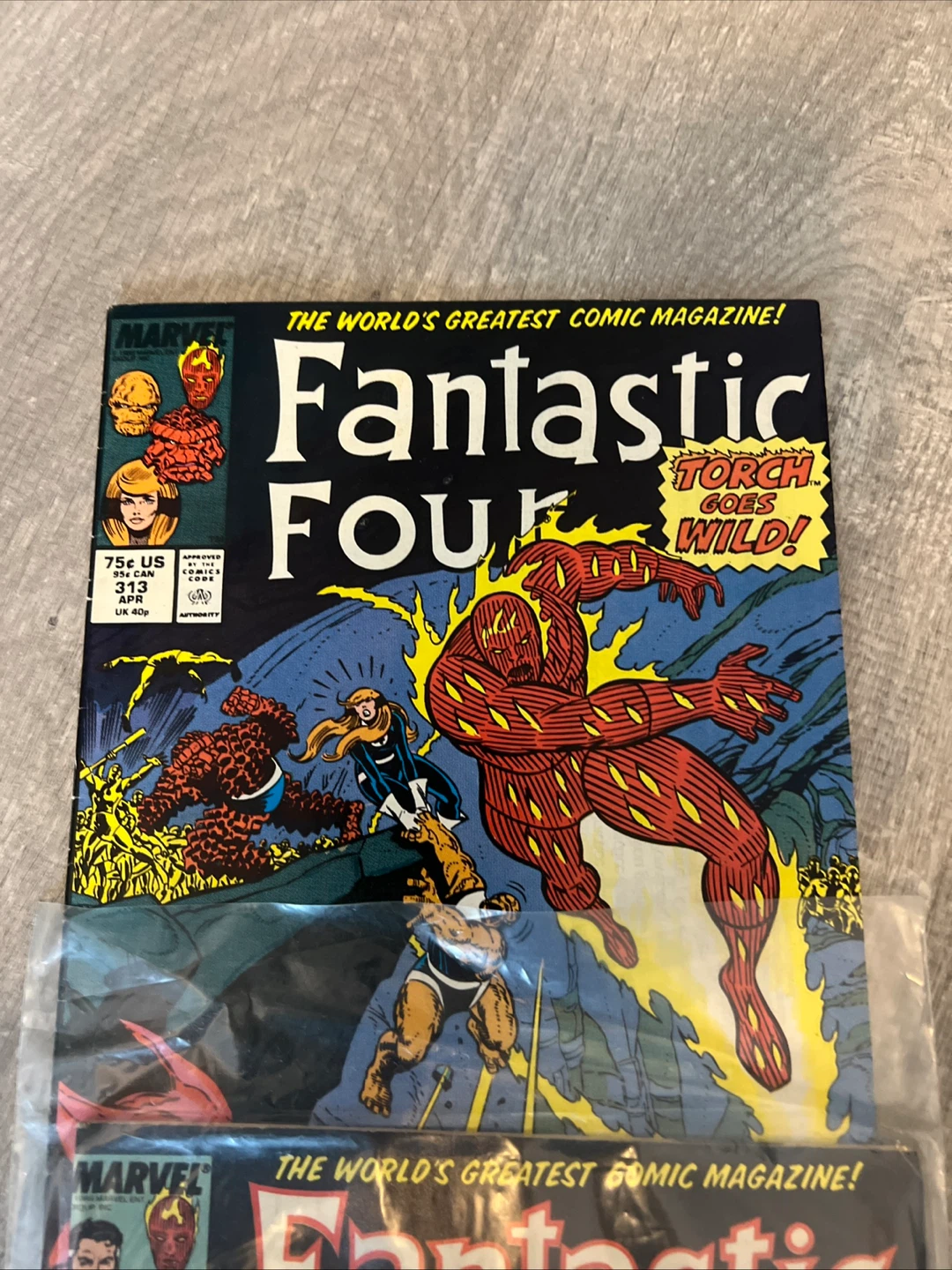 Fantastic Four Comic Books - Issues 313 & 315 - photo 2
