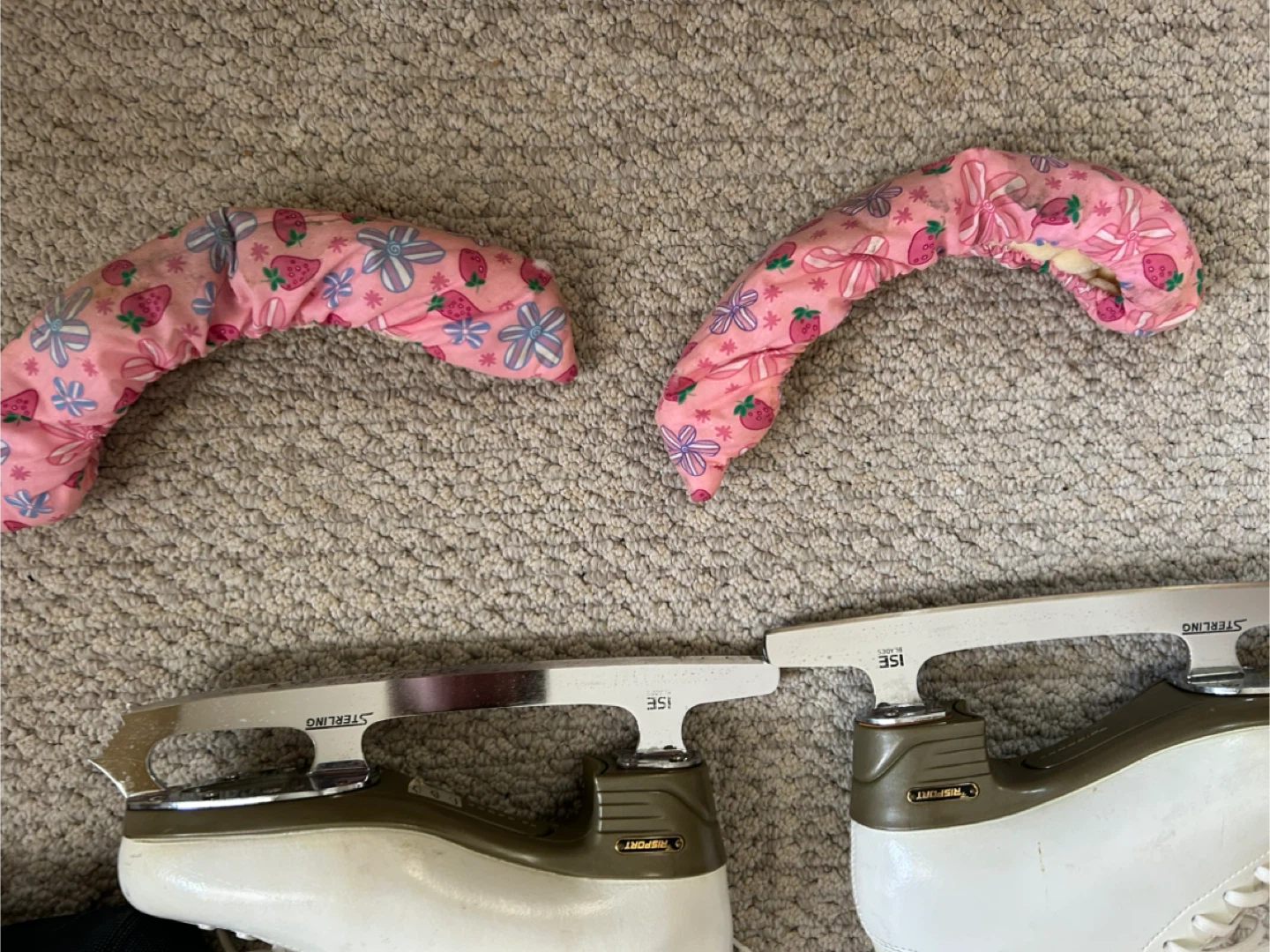 Risport Figure Skates White Size 9-10 - photo 3