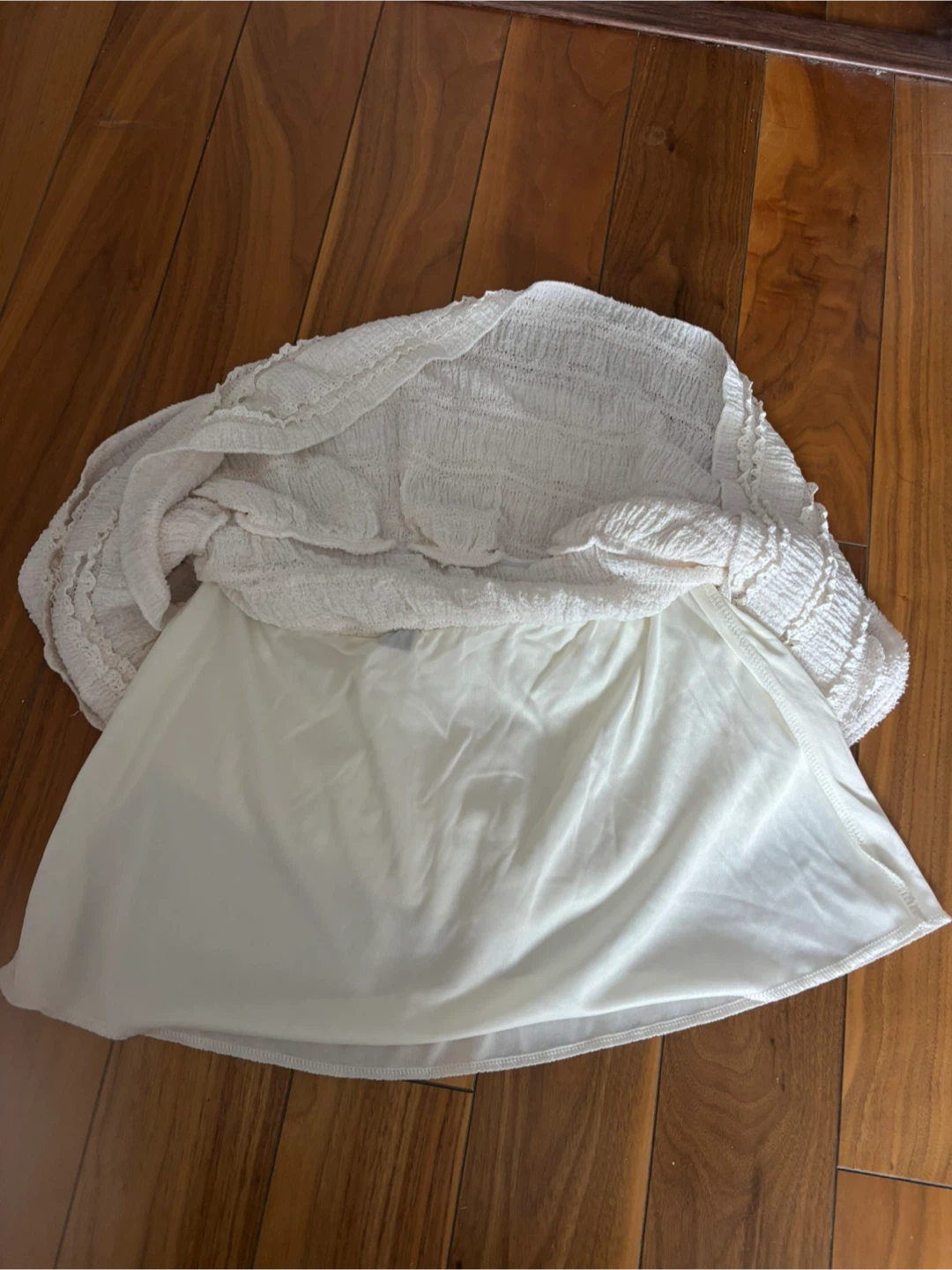 White Ruffled Tiered Skirt - photo 2