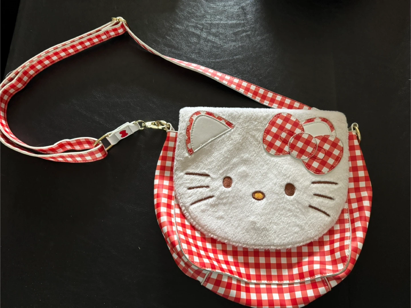 Hello Kitty Gingham Crossbody Bag- Loungefly Sanrio - photo 2