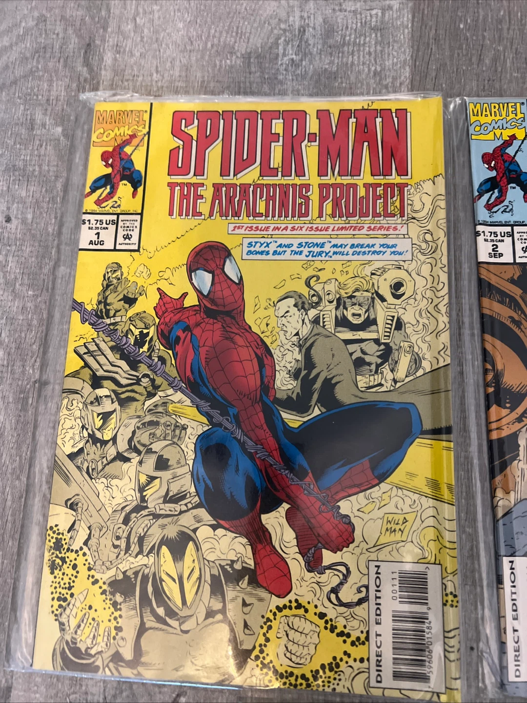 Spider-Man: The Arachnis Project Comic Books (Issues 2, 3 & 4) - photo 4