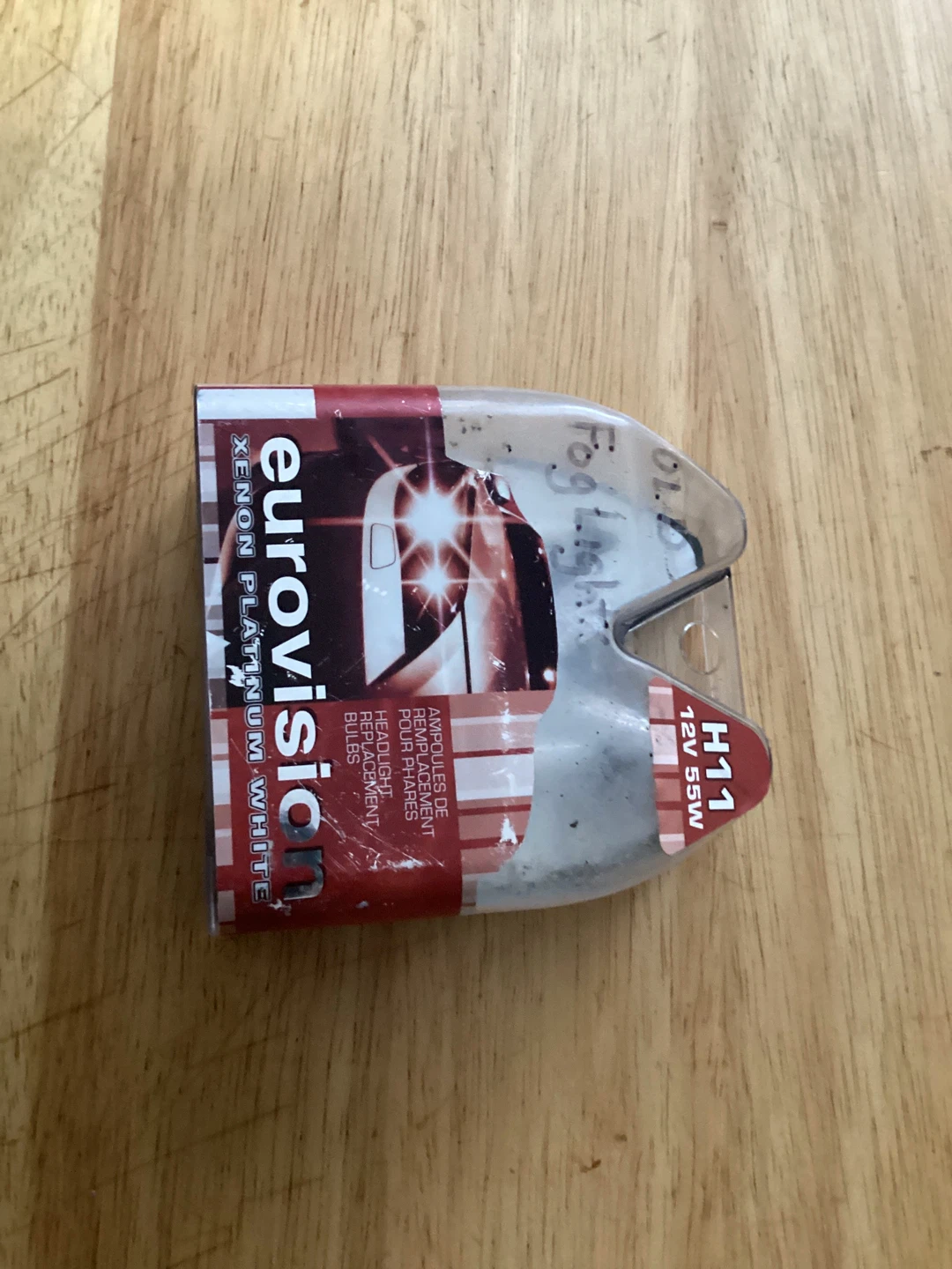 Eurovision H11 Xenon Platinum White Headlight Bulb 12V 55W