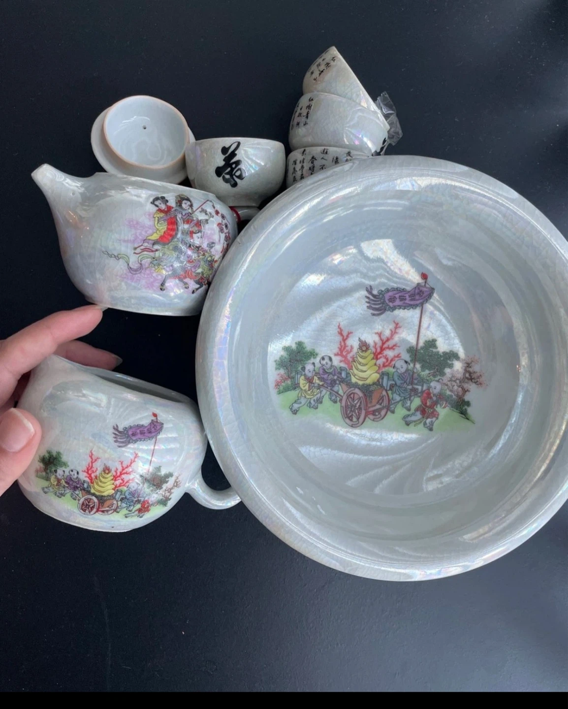 Iridescent Tea Set - photo 2