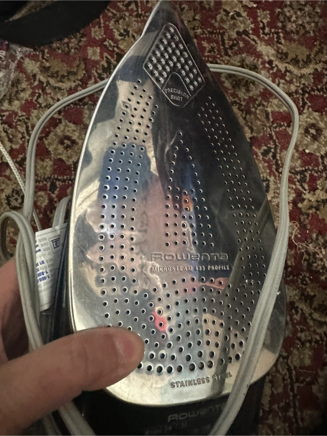 Rowenta Microsteam 400 Profile Steam Iron - photo 2